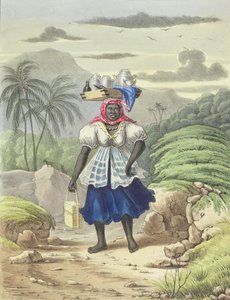 Maitonainen, levy 10 kirjasta "Sketches of Character...", 1838